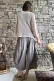 Conrad Grunge Loose Cotton Knit Stone